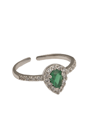 Lily and Rose Bianca Ring Ringar Dam Silver ONESIZE