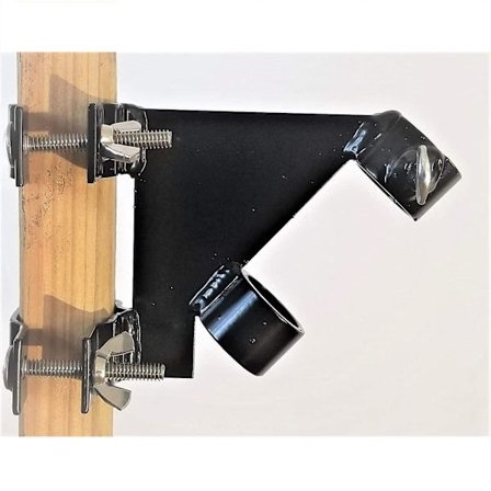 Front Line Flags Flaggstangholder Brakett Justerbar | Kraftig Multi-Posisjonsfeste | Premium Kvalitets Aluminium Flagg Holder (Fww)