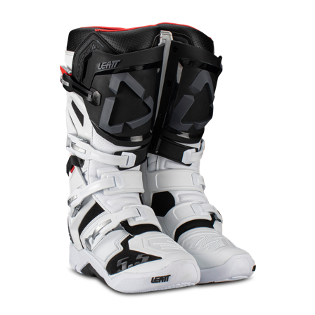 Stivali Cross Leatt 5.5 FlexLock Bianco 40,5