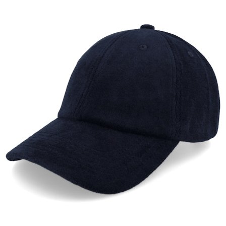 Equip - Blau Unconstructed Cap - Terry Navy Dad Cap @ Hatstore