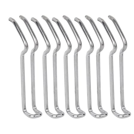 5 stk. strikkemaskine synkevægte i metal tilbehør til Silver Reed SK260 SK280 SK360 SK326