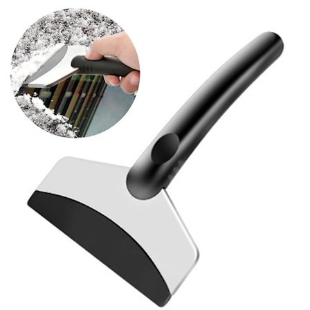 Snöborttagare för bil, isskrapa, vindruta, isborttagare, fönsterrengöringsverktyg, vinterbilstillbehör, snöborttagare