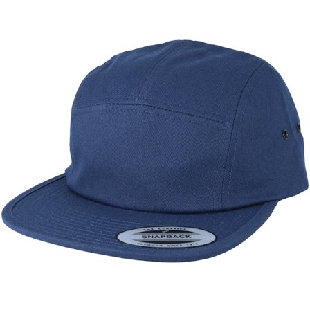 Yupoong - Blau 5panel Cap - Navy 5-Panel @ Hatstore