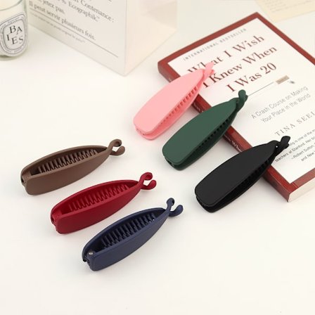 6 stk banan hårklemme, sterk banan klemme, 10cm lang fiskekjemme