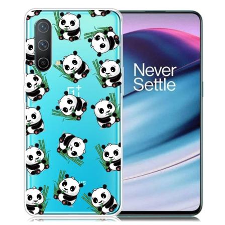 Deco OnePlus Nord CE 5G Suojakotelo - Pandas And Bamboo Multicolor