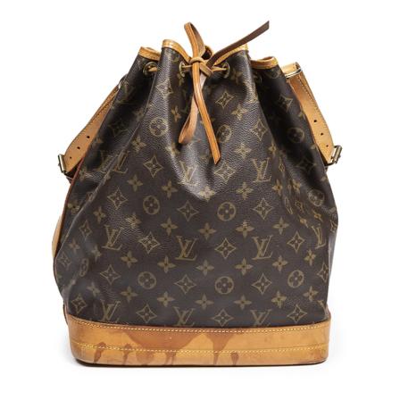 Louis Vuitton Vintage, Pre-owned Noe GM Monogram Bag Bruin, Dames, Maat:ONE Size,brass