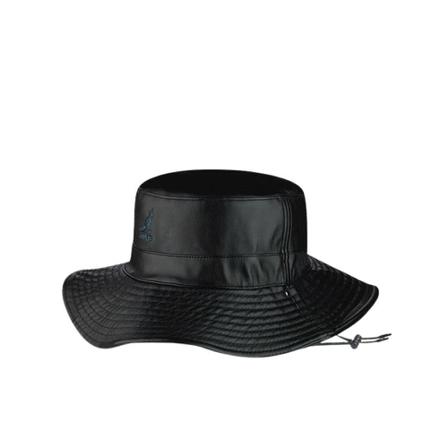Kangol Leather Reversible Bucket K5312 Sort, unisex Accessories