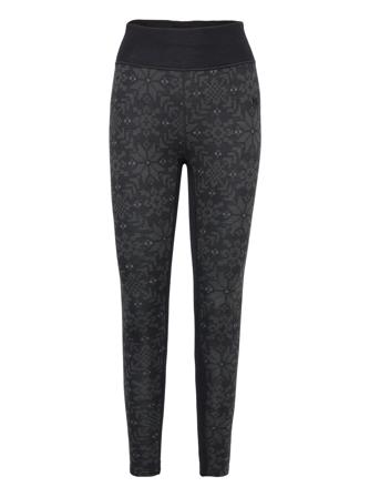 Edith Pants Base Layer Bottoms Svart Kari Traa*Betinget Tilbud