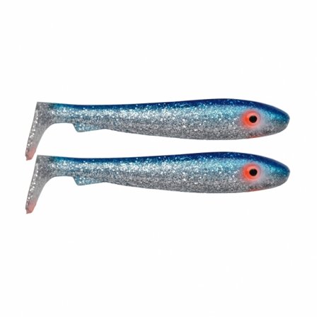 McRubber Junior (2-pack) - Blåsilverglitter