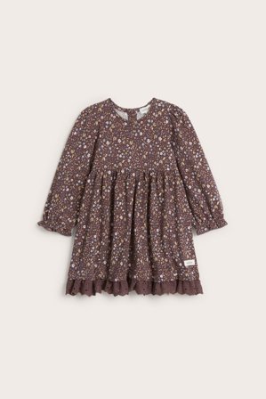 Newbie | Blomstrete kjole i jersey | Lilla