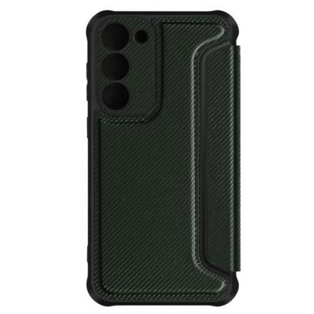 Etui, der er kompatibelt med Samsung S23 Plus Carbon Dark Green Cover