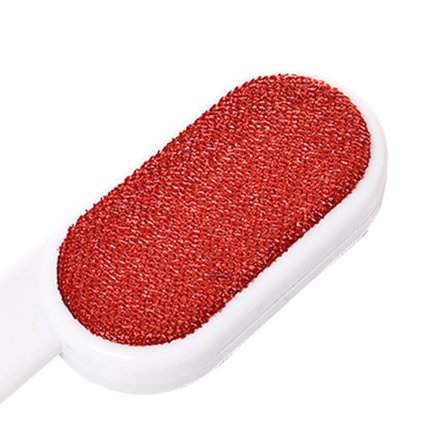 Stor dobbeltsidet statisk børste tøj støvbørste fnugfjerner fnugbørste kemisk rensning børste nem at bære