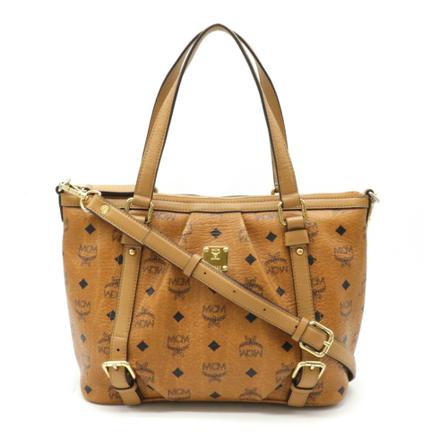 MCM Pre-owned, Handbags Bruin, Dames, Maat:ONE Size