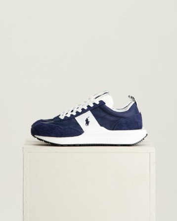 Polo Ralph Lauren SUEDE/NYLON-TRAIN 89 RIB-SK-LTL Blå Sko Gutt - Kids Brand Store