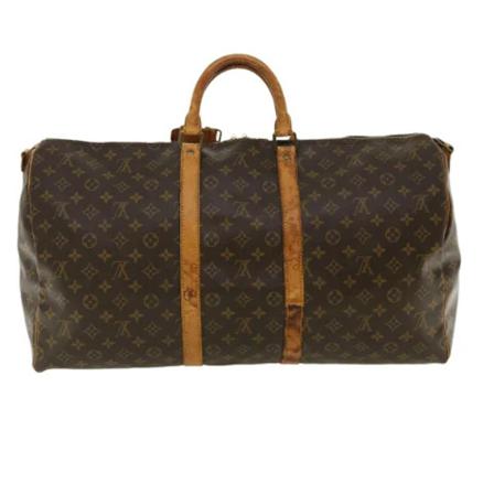 Louis Vuitton Vintage, Pre-owned Canvas travel-bags Bruin, Dames, Maat:ONE Size