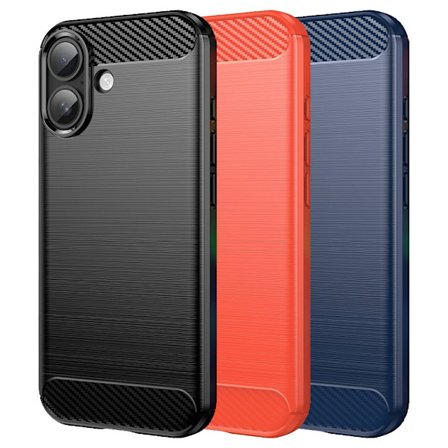 SKALO iPhone 17 Armor Carbon Cover - Vælg farve