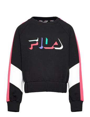 Bangui Cropped Crew Sweat Sweat-shirt Genser Multi/mønstret FILA