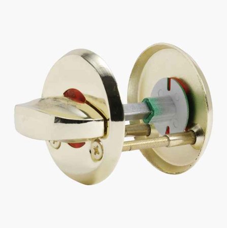 Biltema - Toalettbeslag messing