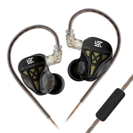 KZ-DQS Høretelefoner Bas- Earbuds In-Ear Monitor Høretelefoner Sport Støjreducerende HIFI Headset Ny Ankomst høretelefoner null - B null - B