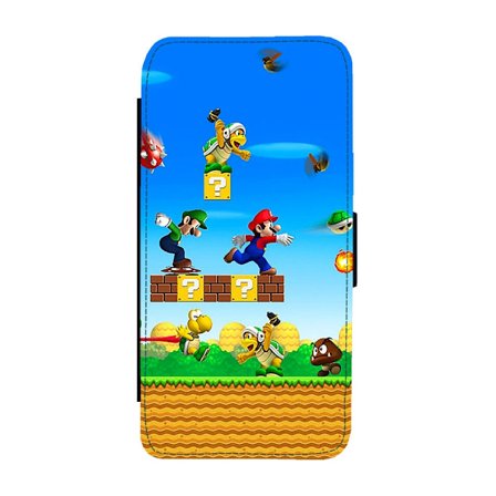 Super Mario Samsung Galaxy A55 5G Flip Mobilfodral
