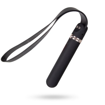 Vibrerande Piska - Svart - Vuxen.se - Sexig BDSM piska till sovrummet