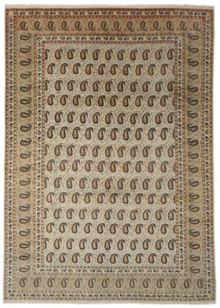Najafabad Rug Oriental Brown/Black Large (Wool, Persia)