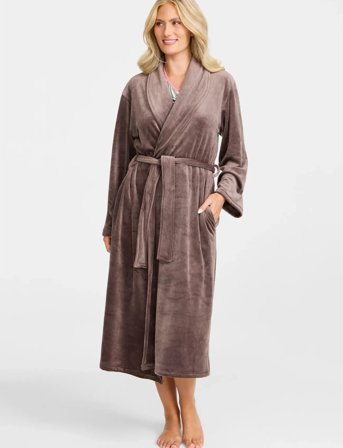 Damella of Sweden Robe - Brown - S