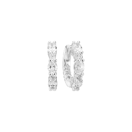 Sif Jakobs Jewellery Örhänge Ellera Ovale Örhängen Dam Silver LARGE