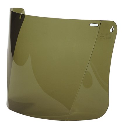 Hellberg 20931-001 Visir grönt tonat visir i polykarbonat, Ögon- & ansiktsskydd