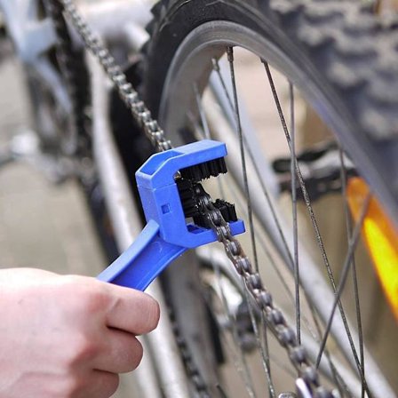 Puhdistusharjat polkupyörille ja moottoripyörille, ketjuharja Bi