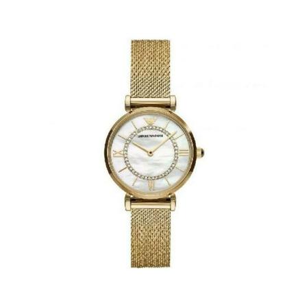 Emporio Armani, Armani Watch Żółty, unisex, Rozmiar: ONE Size