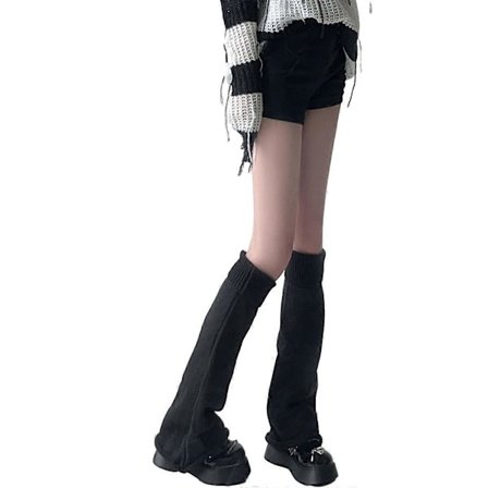 Säärystimet Kawaii Säärystimet Y2K Harajuku Säärystimet Tytöille Naisille Söpöt Säärystimet Goth Lolita Asusteet