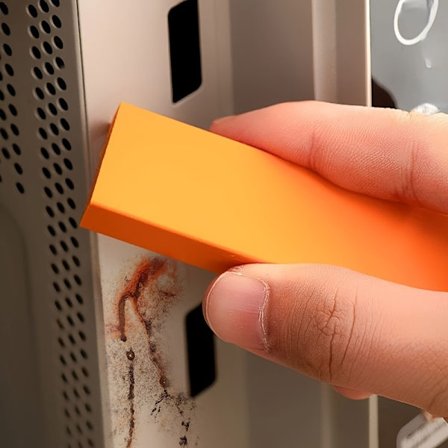 Kraftfull kalkborttagare: Effektiv rost-, kalk- och fläckborttagare för badrumsglas och köksskåp - Giftfri