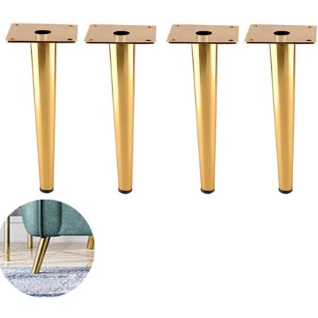 4-pak Moderne Møbelben 15 cm til Bord Sofa Skab Kompatibel med IKEA