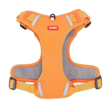 Hundsele Rymningssäker Dragmotstånd Andningsbar Bekväm Justerbar Säkerhetssele för Husdjur för Wa
