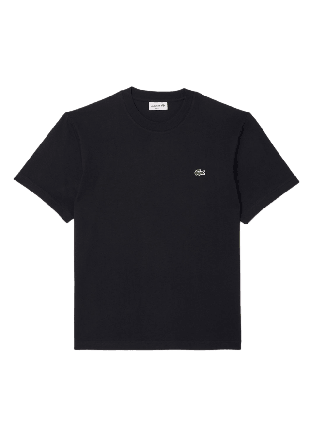 Lacoste Men's Classic Fit Cotton Jersey T-Shirt T-shirts Herr Svart 5