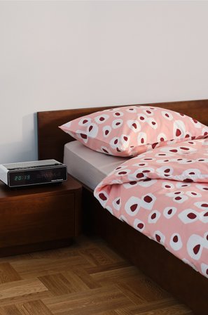 Jotex - Dynetrekk Økologisk Rosa - OVO - Kjøp Sengesett hos Jotex