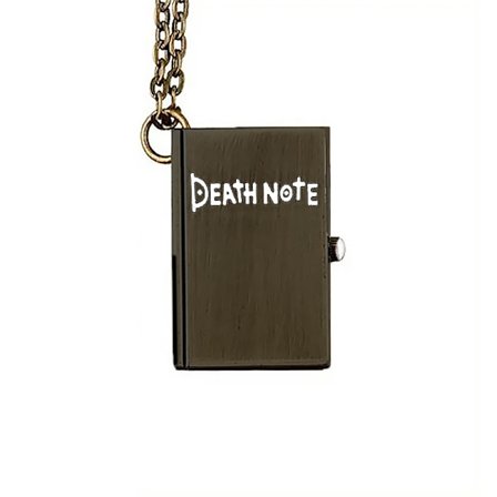 2018 Unik Death Note Book Quartz Fickklocka Watch Halsband Vintage Present Relogio Masculino Watch Montre