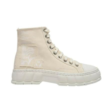 Virón Sneakers in Beige Recycled Canvas , Beige , Dames , Maat: 40 EU