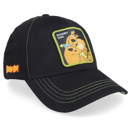 Capslab - Černá adjustable Kšiltovka - Scooby Doo Black Adjustable @ Hatstore