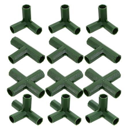 20 albue rørfittings Drivhusramme fittings Teltrør fittings