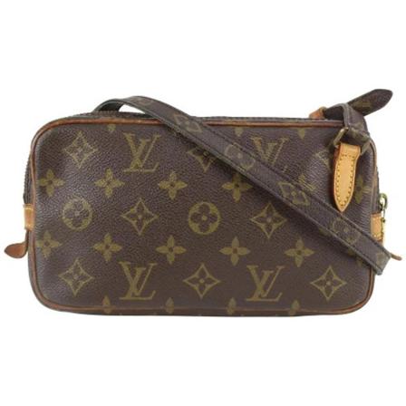 Louis Vuitton Vintage, Pre-owned Canvas louis-vuitton-bags Bruin, Dames, Maat:ONE Size