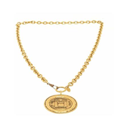 Chanel Vintage - Vintage Smycken - Gul - Dam - Storlek: One Size, Dam, Storlek: ONE SIZE