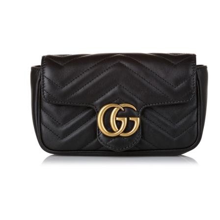 Gucci Vintage, Pre-owned Crossbody Bag Zwart, Dames, Maat:ONE Size