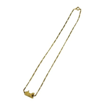 Celine Vintage, Necklaces Geel, Dames, Maat:ONE Size