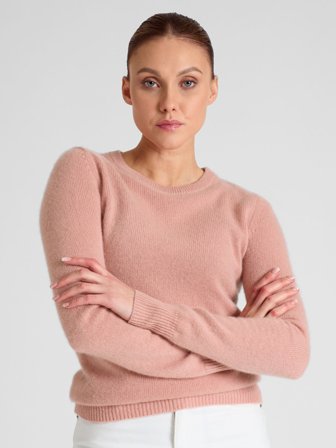 Kashmina - Kashmirgenser "Saga" - peachy pink - Size XL
