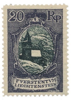 Liechtenstein 1921 - MICHEL 53 - Ubrugt