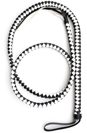 Kiotos Whip Black & White 190cm - Woome.pl