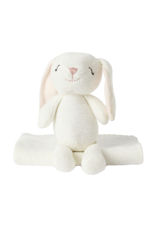 Koja Presentbox gosedjur + filt OLIVIA Bädda Vit ONESIZE