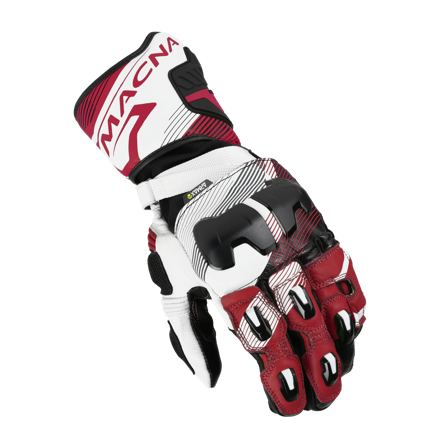 Motorradhandschuhe Macna Powertrack 2.0 Schwarz/Rot S